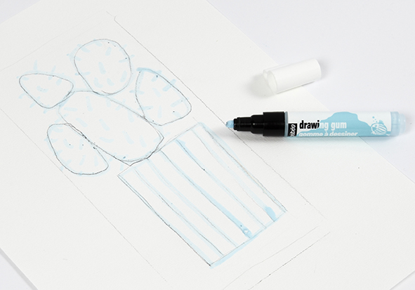 Knutselidee / Knutseltip: Aquarel op een houten icoon