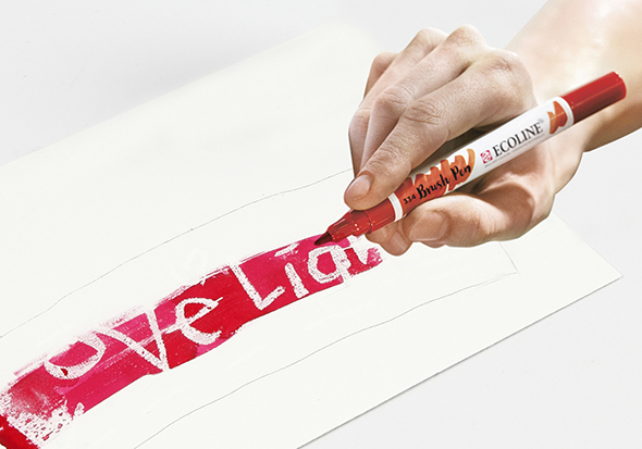 Knutselidee / Knutseltip: Theelicht met aquarelpapier en oliepastels