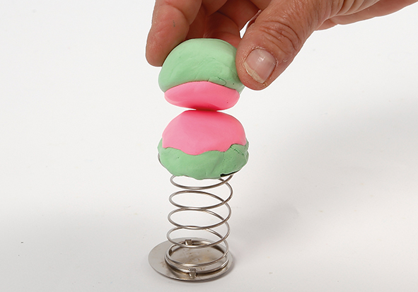 Knutselidee / Knutseltip: Leuke figuren op een springveer