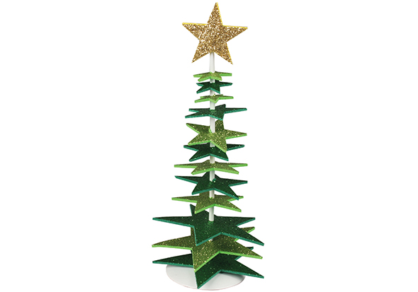 Knutselidee / Knutseltip: Schitterende kerstbomen