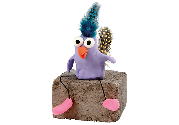 Knutselidee / Knutseltip: Kippen van Silk Clay