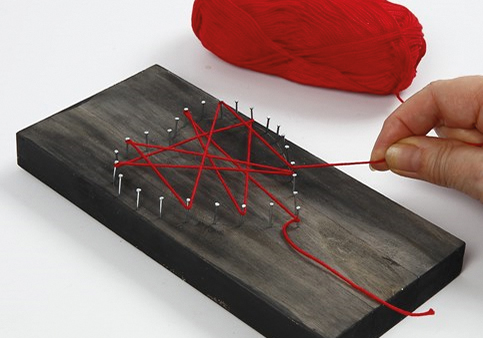 Knutselidee / Knutseltip: Kunst op een plankje