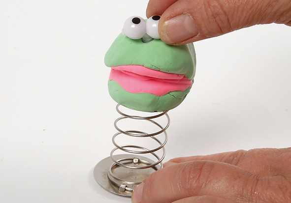Knutselidee / Knutseltip: Leuke figuren op een springveer