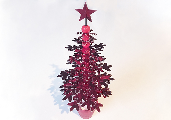 Knutselidee / Knutseltip: Kerstboompjes met stijl