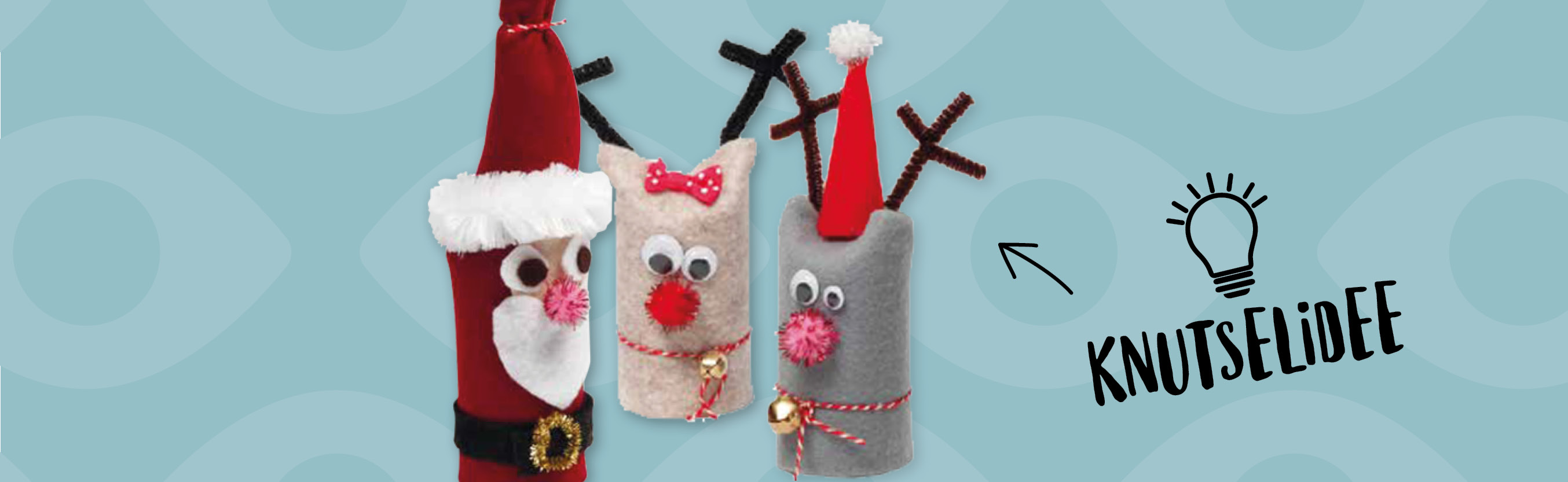 Knutselidee / Knutseltip: Gerecycleerde kerstfiguren