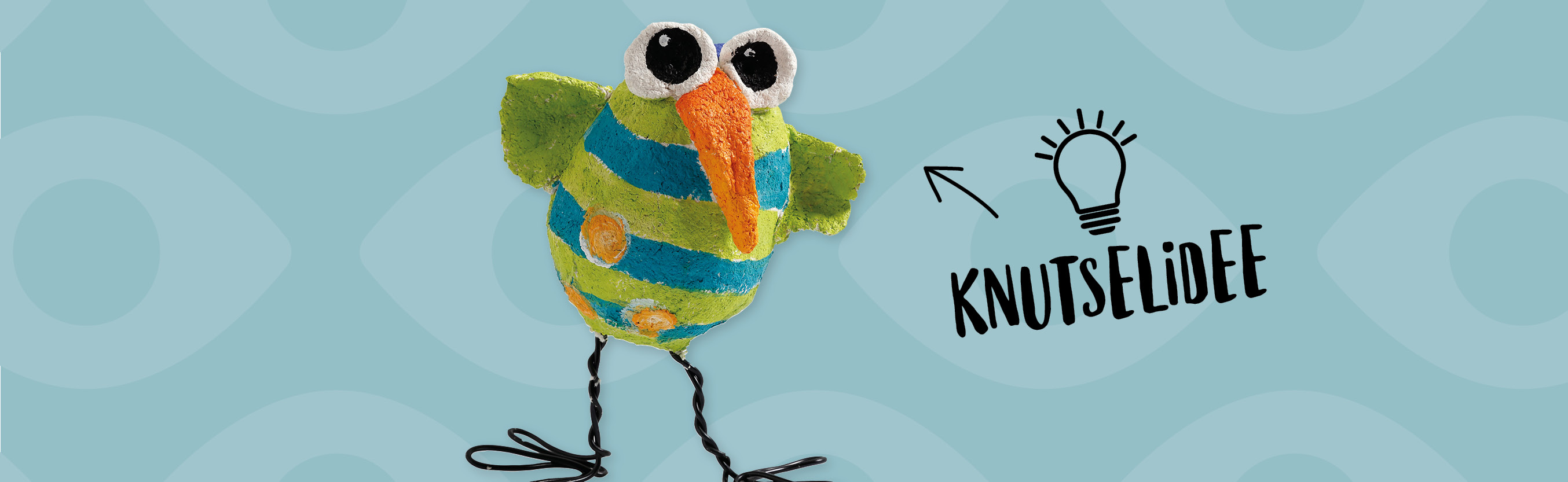 Knutselidee / Knutseltip: Kuikentje van papier-maché