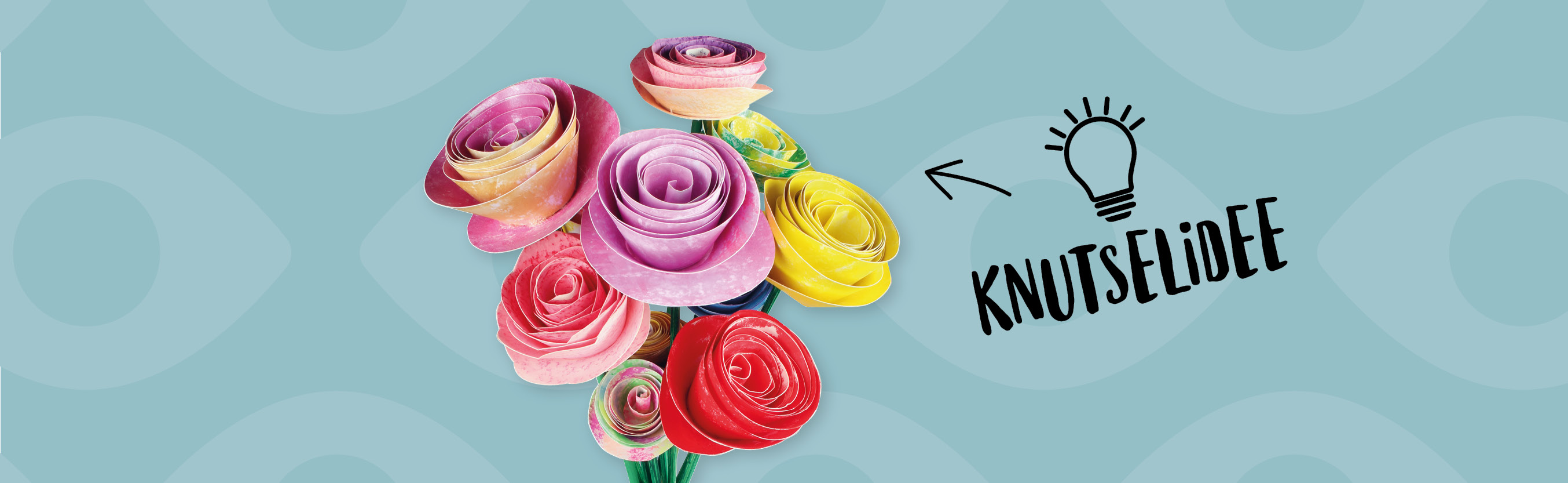 Knutselidee / Knutseltip: Roosjes van papier