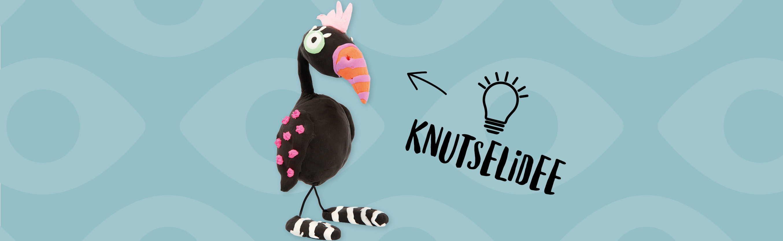 Knutselidee / Knutseltip: Tropische vogel van isomo en silk clay