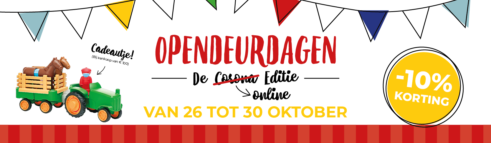 UPDATE: Opendeurdagen 2020 enkel online, omwille van verstrenging coronamaatregelen