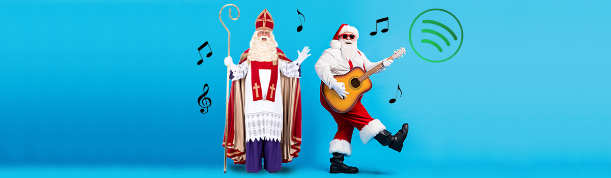 De últieme Spotify playlist om Sinterklaas en Kerstmis te vieren