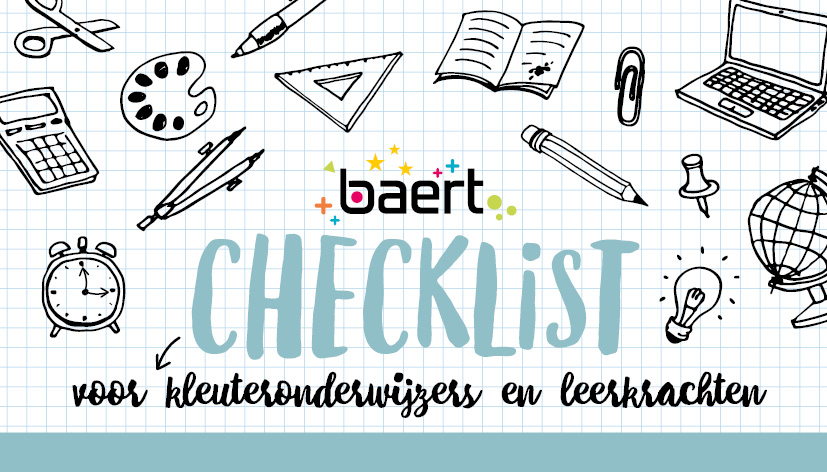 Checklist voor het schooljaar 2020-2021