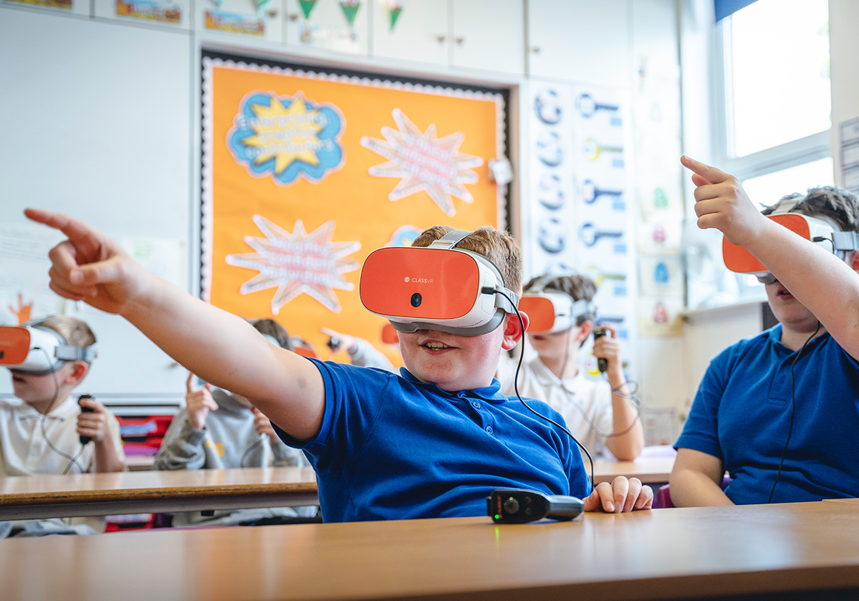 Voor een optimale VR-beleving vind je VR-specifieke content terug: