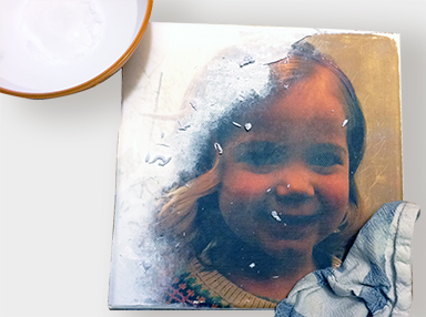 Knutselidee: foto transfer