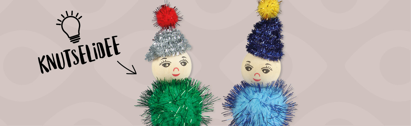Knutselidee / Knutseltip: Glitterkabouters met een belletje