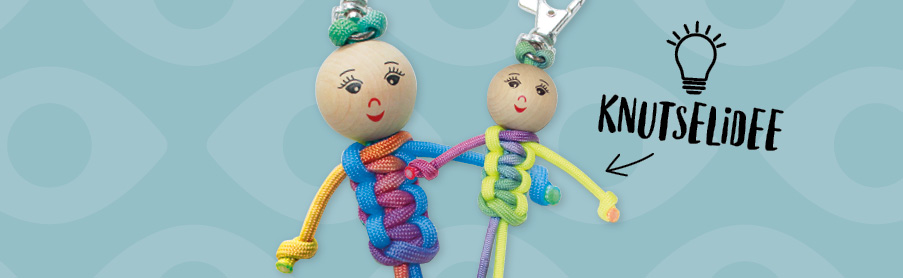 Knutselidee / Knutseltip: macramé sleutelhangers