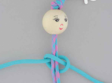 Knutselidee / Knutseltip: macramé sleutelhangers