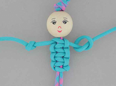 Knutselidee / Knutseltip: macramé sleutelhangers