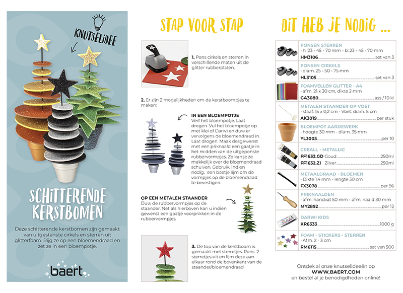 Schitterende kerstbomen