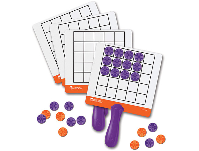 Antwoordborden - magnetisch - set van 4