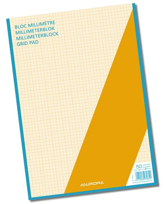 MILLIMETERPAPIER A4