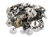 Duimspijkers - 9 mm - zilver - set van 100