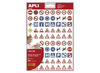 VERKEERSSTICKERS "WEGCODE
