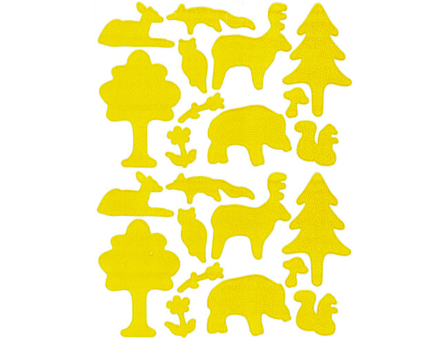 STICKERS HET BOS - 4 VELLEN