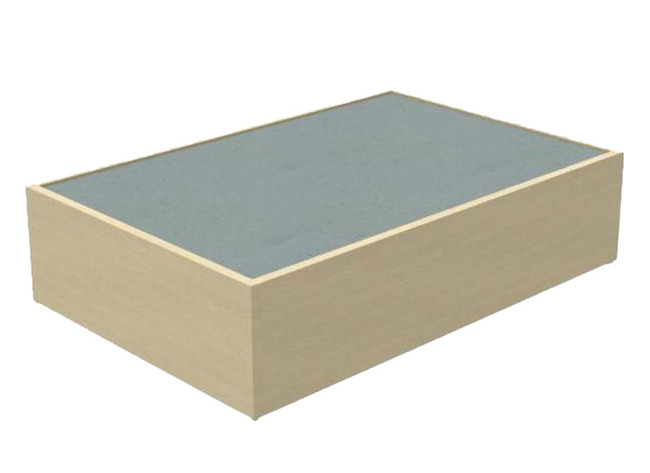 Podiumblok - Rechthoekig - Hoogte 22 Cm - grijs - per stuk