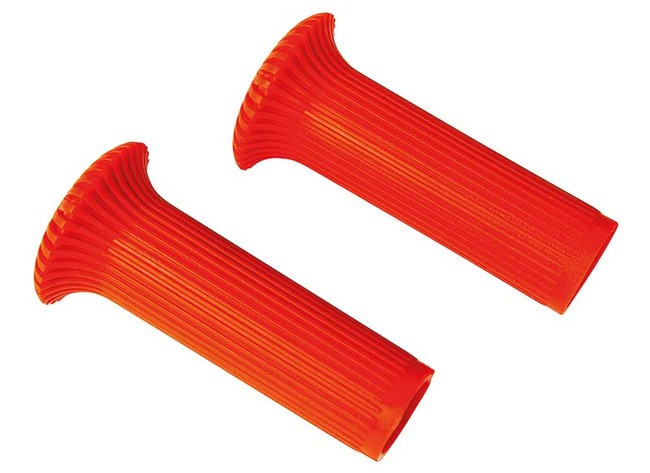 Fietsonderdelen - Winther 50015 - handvat - rubber - per stuk