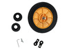 Fietsonderdelen - Winther 50069 - wheelie buiten - gele wiel - per stuk