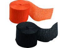 Papier - crêpepapier - stroken - halloween - 5 cm - per stuk