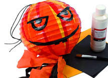 BANDEN IN CRÊPEPAPIER HALLOWEEN 5 CM (2 X 20 M)
