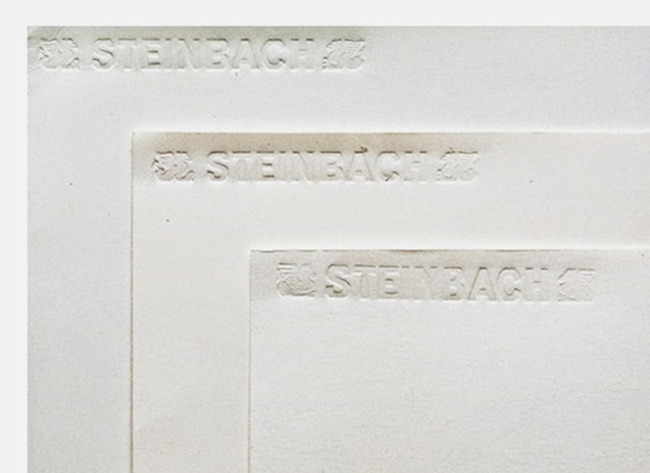 Papier - tekenpapier - Steinbach - 250 g - 55 x 73 cm - wit - 10 vellen