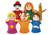 Poppen - handpop - Akros Emotions Puppets - poppen met twee gezichten - emotie - set van 6 assorti