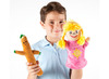 Poppen - handpop - Akros Emotions Puppets - poppen met twee gezichten - emotie - set van 6 assorti