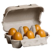 Winkel - voeding - ontbijt - eieren - hout
