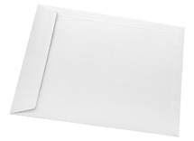 Briefomslagen - enveloppen - zakomslag - wit - strip - 23 x 31 cm - set van 250