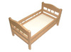 Speelmeubel - compleet opgemaakt bedje - poppenmeubels - hout - 60 x 35 x 30 cm - per set