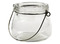 Theelichthouder - glas - lantaarn laag - set van 12