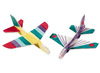 Vliegtuigen - foam - klein - blanco - set van 3