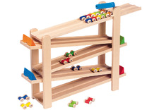 Voertuigen - autobaan - Gogo Toys - hout - per set