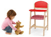 Poppen - hoge poppenstoel - 28 x 29 x 60 cm - per stuk