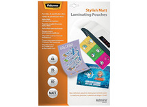Lamineerfolie - Fellowes - mat - A4 - set van 25