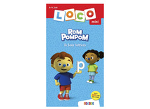 Boek - Loco Mini - Rom pompom - ik leer letters - oefenboekje voor basisdoos - zelfcontrole - per stuk