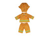 Poppenkleding - Miniland - beroepen - brandweer - 38 cm - per set