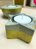 Theelichthouder - metaal - set van 12