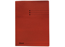 Mappen - opbergmap - Esselte - A4 - karton - rood - per stuk