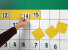 Bord - magnetische stroken - getallenbord voor PM3797 - per set