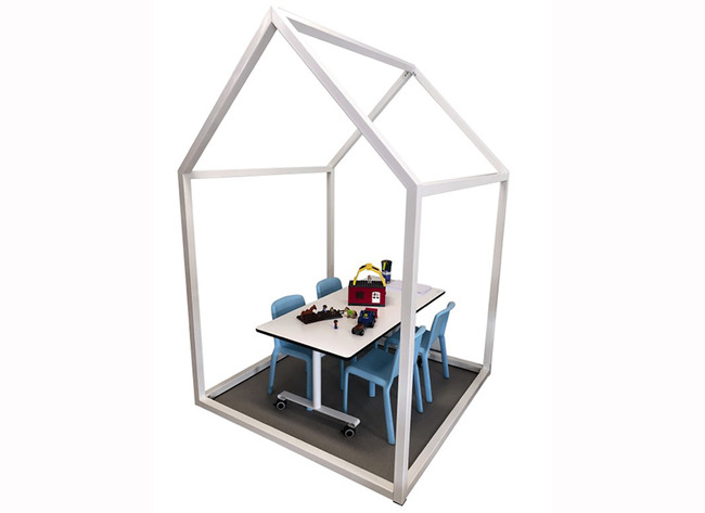 STRUCTURE MAISON  MÉTALLIQUE - 200 X 200 CM