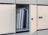 KAST - HOUT - LOCKER - 1 RIJ 3 LOCKERS